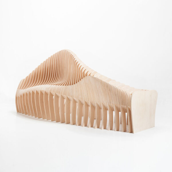 banco orgánico, mueble escultórico, La fábrica de Gomas, issosceles atelier, tovarna, Navarra